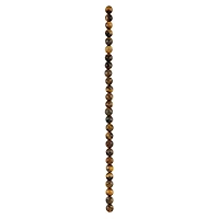 Yellow Tiger's Eye Faceted Round Beads, 10mm by Bead Landing™