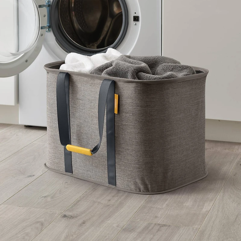 Joseph Joseph Hold-All Max Large Collapsible 55L Laundry Basket  Grey