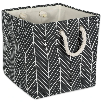 DII® 11" Polyester Herringbone Storage Bin