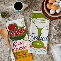 DII® Verano de Fiesta Recipe Dishtowel Set