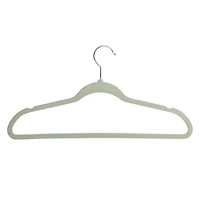 Honey Can Do Light Green Slim-Profile Non-Slip Velvet Hangers, 35ct.