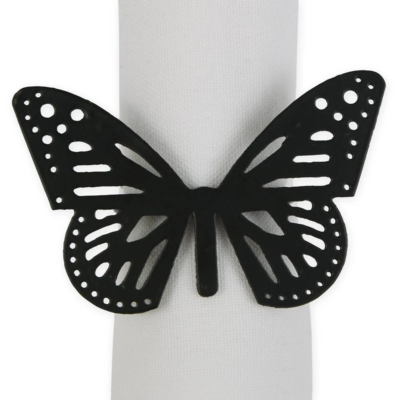 DII® Butterfly Napkin Rings, 6ct.