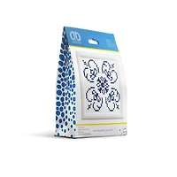 Diamond Dotz® Beginner Blue on White with Frame Diamond Facet Art Kit