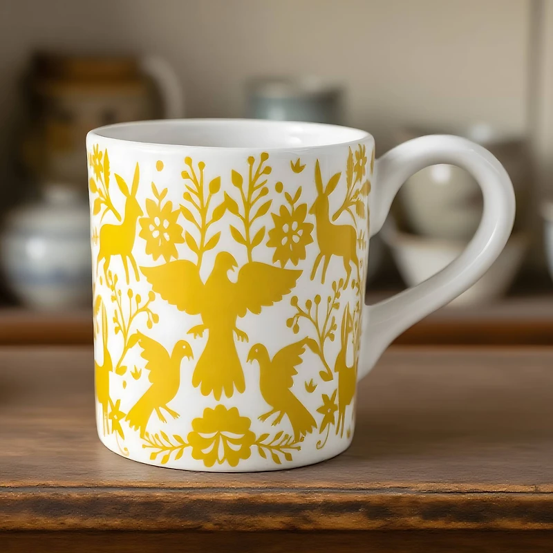 12.7oz. Yellow Ceramic Mug by Ashland®
