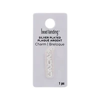 Silver Plated Year Charm by Bead Landing