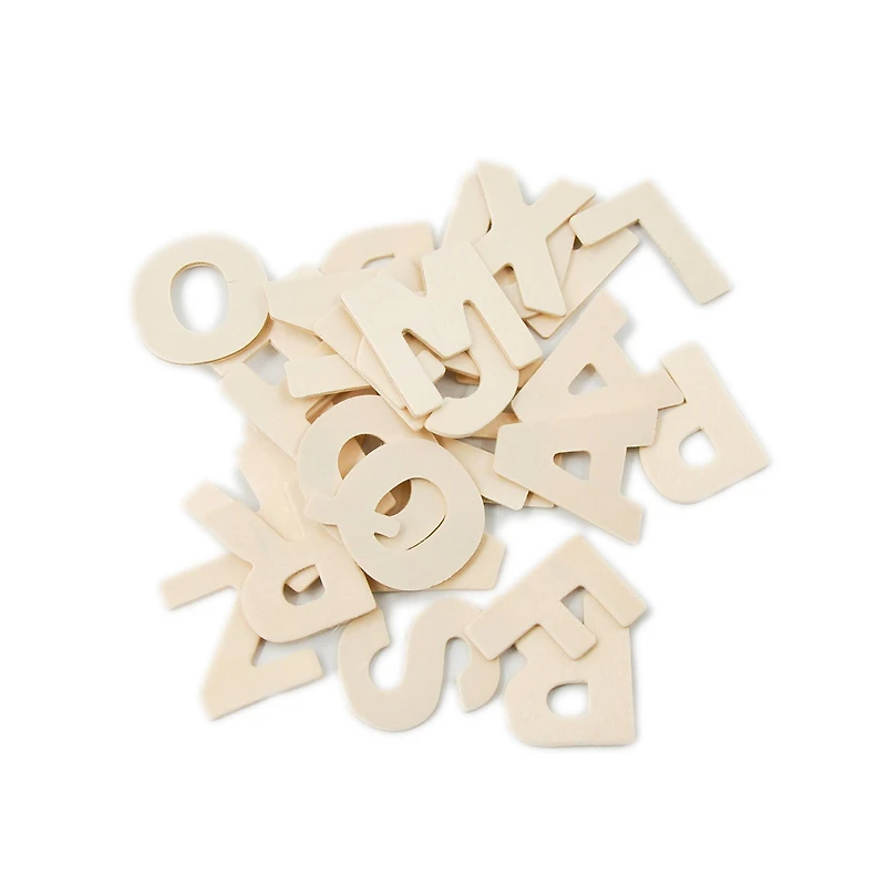Piece Wood Letter Set by Make Market