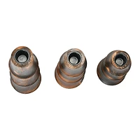 Hello Honey® Wooden Waves Taper Candle Holder Set