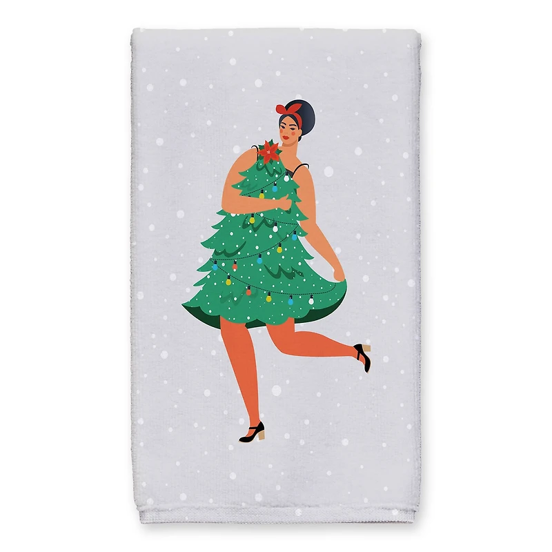 Always On Naughty List Tea Towels - Set of 2