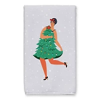 Always On Naughty List Tea Towels - Set of 2