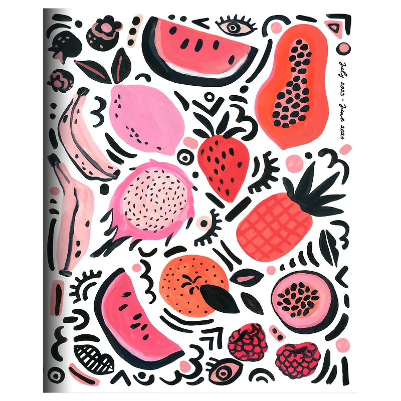 TF Publishing 2023-2024 Fruits for You Large Monthly Planner