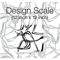 RoomMates Black Ribbon Trail Peel & Stick Wallpaper