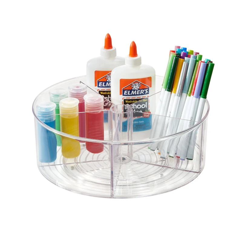 iDesign 11.5" 5 Compartment Plastic Turntable