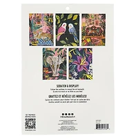 Brea Reese™ 9" x 12" Jungle Joy Scratch Art Paper Pad