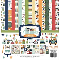 Echo Park A Birthday Wish Boy Collection Kit, 12" x 12"