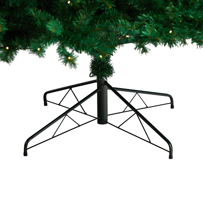 11ft. Pre-Lit Northern Tip Artificial Christmas Tree, Clear LED Lights