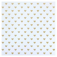 Glitter Heart Cardstock Paper by Recollections
