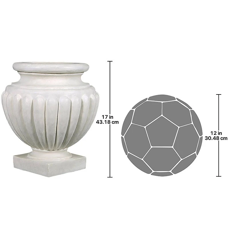 Design Toscano 17" Palazzo dei Normanni Architectural Garden Urn