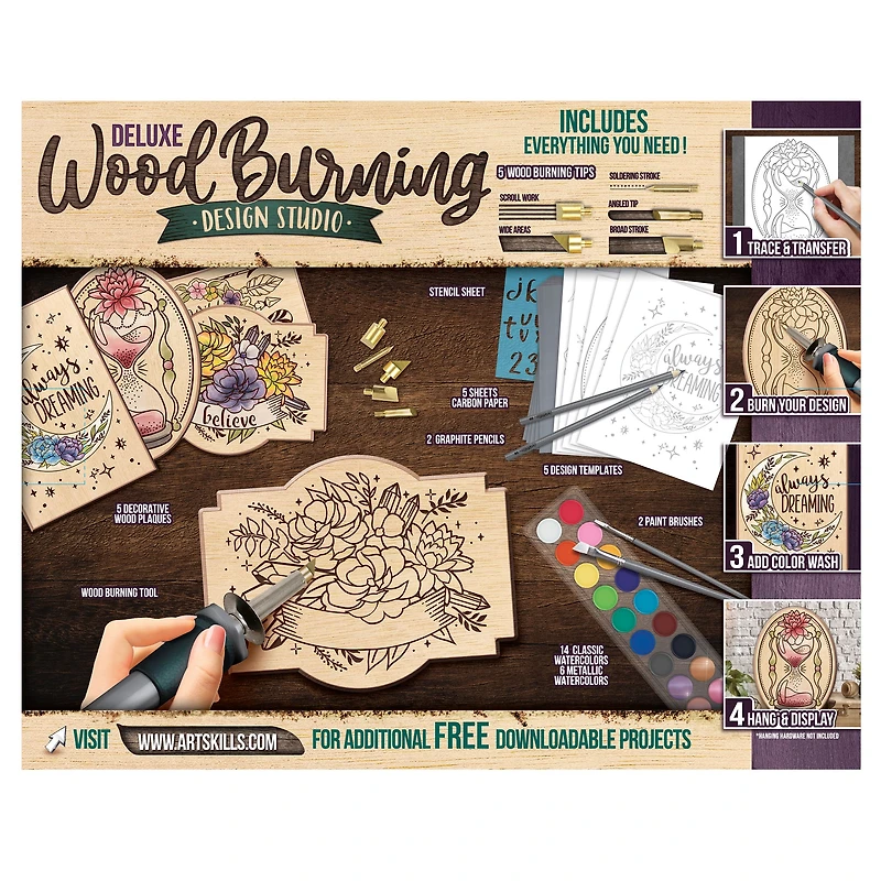 ArtSkills® Wood Burning Kit for Beginners