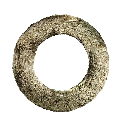 18" Gold Tinsel Wreath by Ashland®