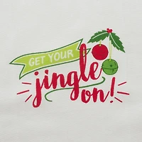 DII® Assorted Jingle On Holiday Printed Dishtowel Set