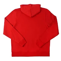 Red Santa Suit Adult Pullover Hooded Sweatshirt by Celebrate It