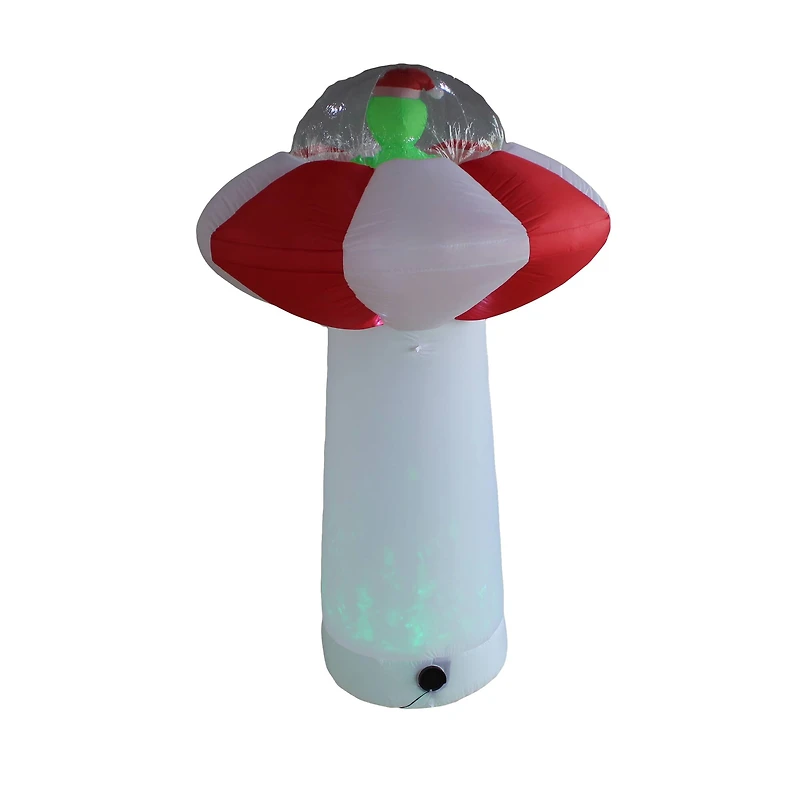 7ft. Inflatable Star Dasher UFO with Tractor Beam