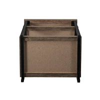 Household Essentials Jamestown Ashwood 2-Shelf End Table