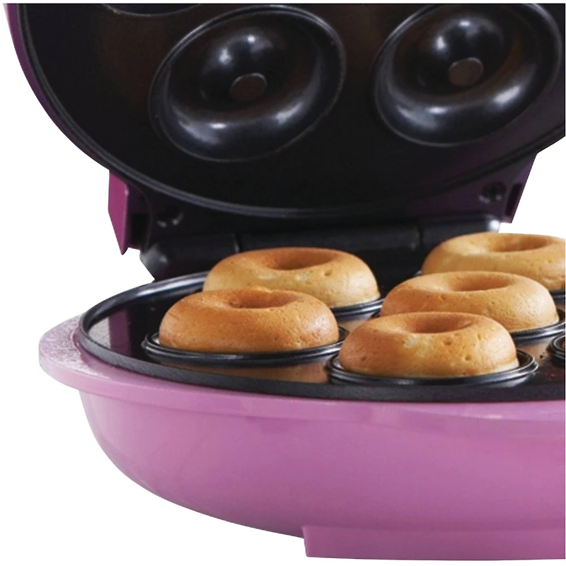Brentwood Pink Nonstick Mini Donut Maker