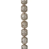 Silver Celtic Metal Rondelle Beads, 10mm by Bead Landing™