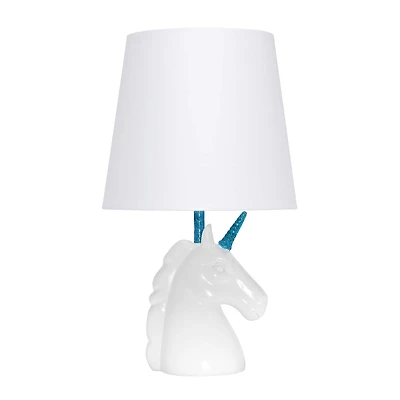 Simple Designs 15.5" Unicorn Table Lamp
