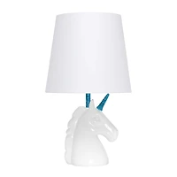 Simple Designs 15.5" Unicorn Table Lamp