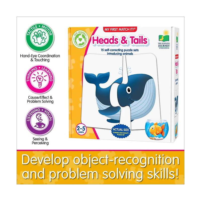 My First Match It! - Heads & Tails