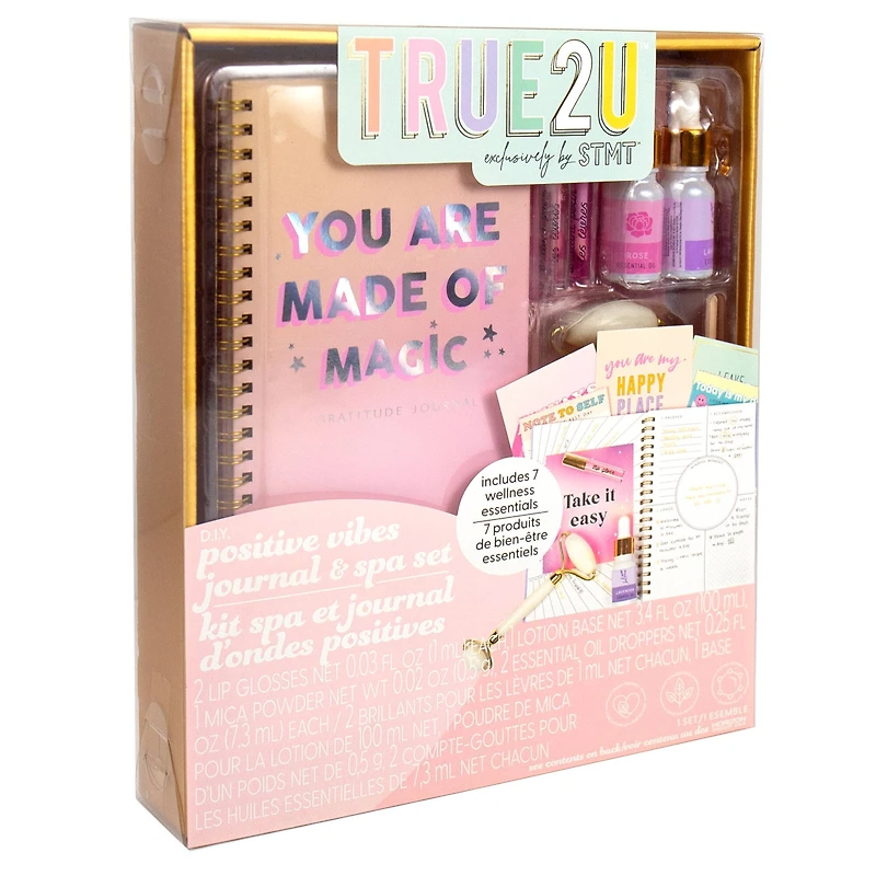 STMT™ True2U™ Positive Vibes Journal & Spa Set