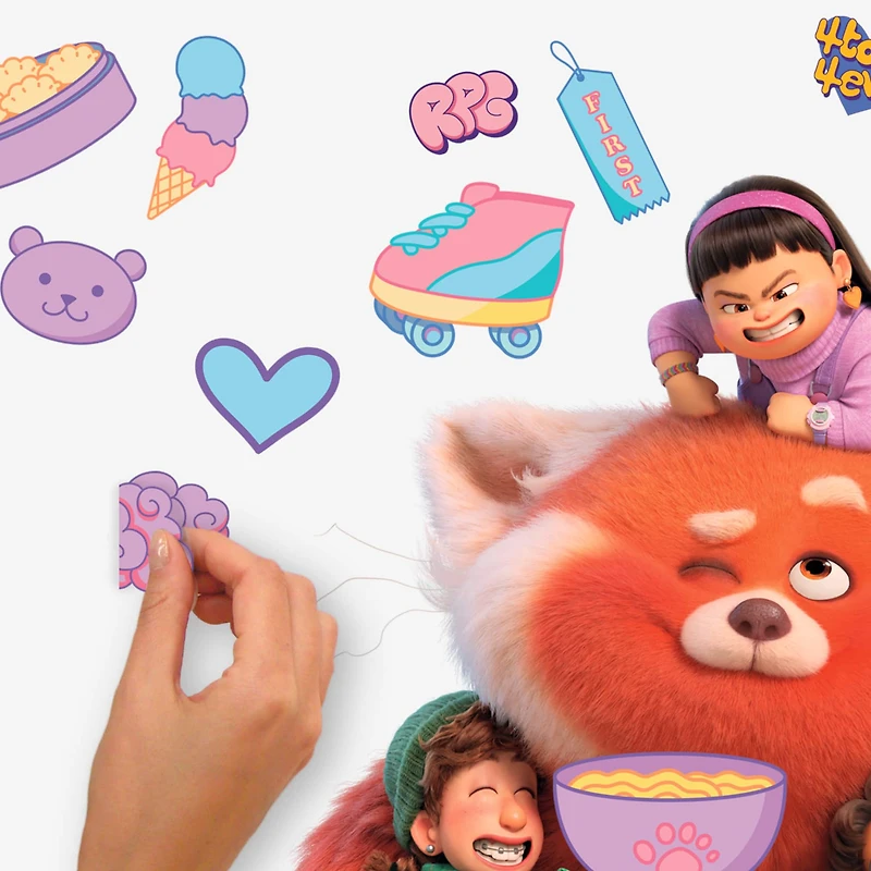 RoomMates Turning Red Peel & Stick Giant Wall Decals