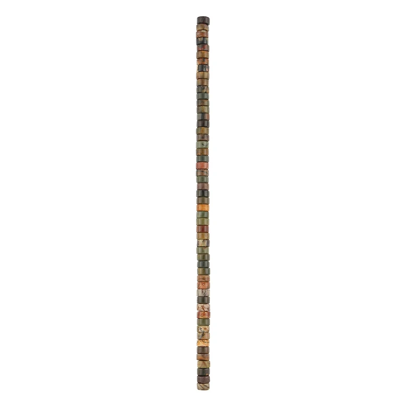 Picasso Jasper Heishi Beads by Bead Landing