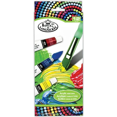 Royal & Langnickel® 12 Color Acrylic Paint Set, 12mL