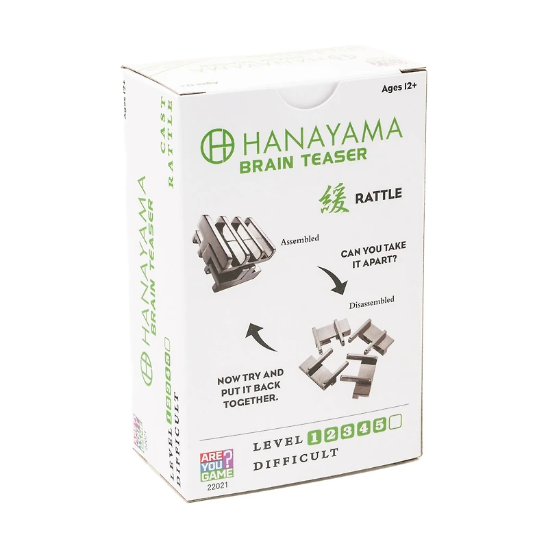 Hanayama Level 5 Cast Puzzle - Rattle