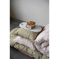 Hello Honey® 19" Textured White Acacia Wood Cheese/Serving Board