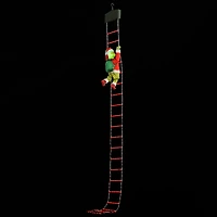 Mr. Christmas 10ft. Outdoor Animated Rope Ladder Climbing Grinch™