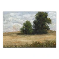 Antiqued Landscape 24" x 16" Canvas Wall Art
