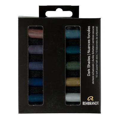 Rembrandt 10 Color Half Stick Soft Pastel Set