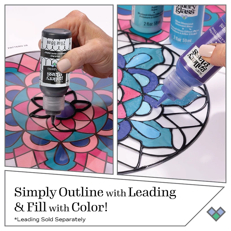 Plaid® Gallery Glass® Stained Glass Effect Paint, 2oz.
