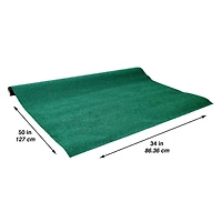 JTT Scenery Products Dark Green N Scale Grass Mat, 50" x 34"