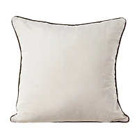 Glitzhome® Embroidered Fall Leaves Pillow