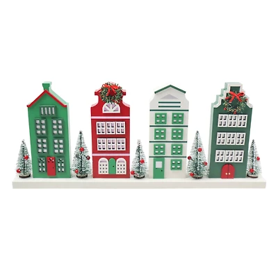 18.75" Holiday Houses Tabletop Décor by Ashland®