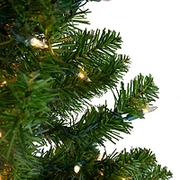 5ft. Pre-Lit Canadian Pine Artificial Christmas Tree, Clear Lights