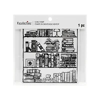 Full Book Shelf Cling Stamp by Recollections™