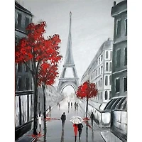Wizardi Paris Sketches Diamond Painting Kit