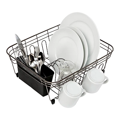 Honey Can Do Chrome Small Dish Drying Rack