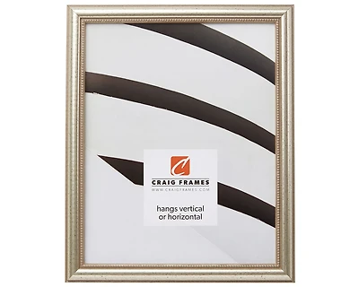 Craig Frames Stratton Aged Pewter Picture Frame